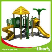 Le prix le plus bas en gros Terrain de jeux pour enfants Outdoor Plastic Slide Playground Equipment